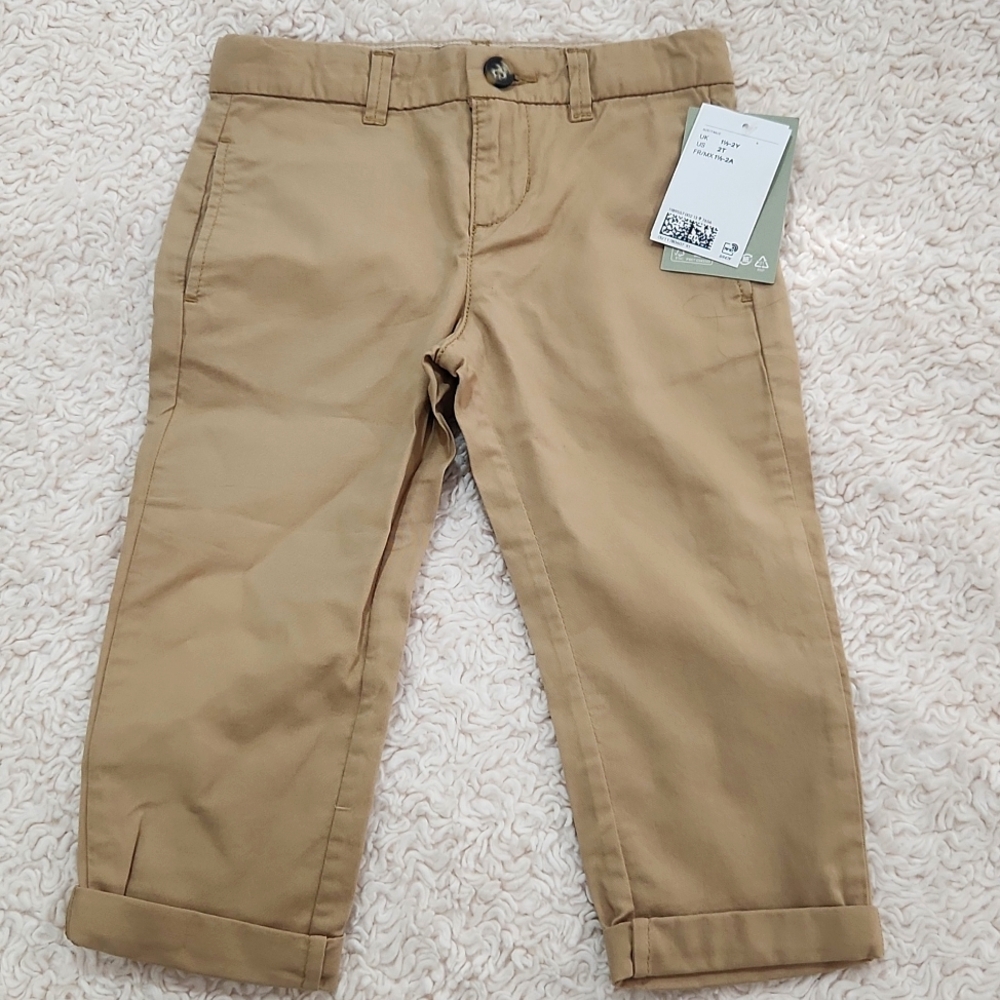 H&M Tan Casual Khaki Pants